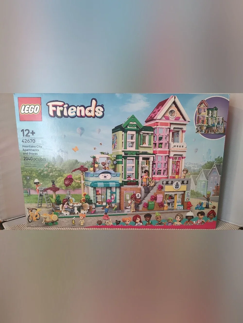 Lego Friends 42670 Heartlake City Apartments and Stores NWT Building Toy Set
